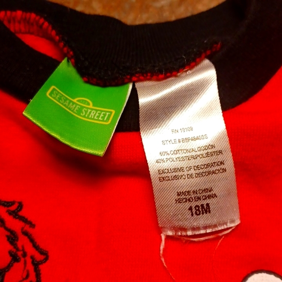 Sesame Street Shirt Size 18 Months - Picture 3 of 3